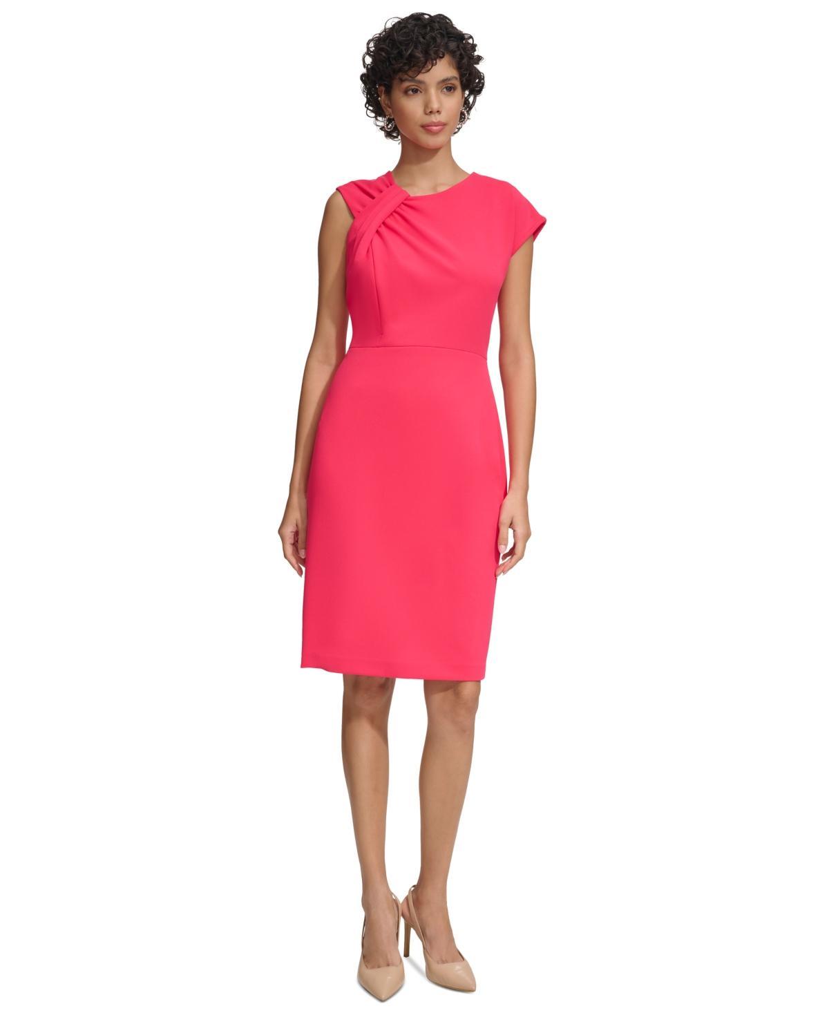 Women's Asymmetric Sheath Dress  Product Image