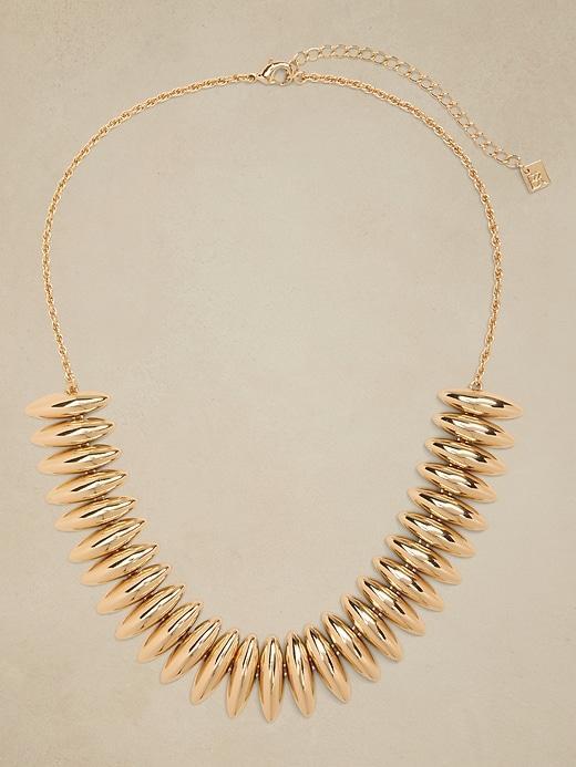 Oval Collar Statement Necklace Product Image