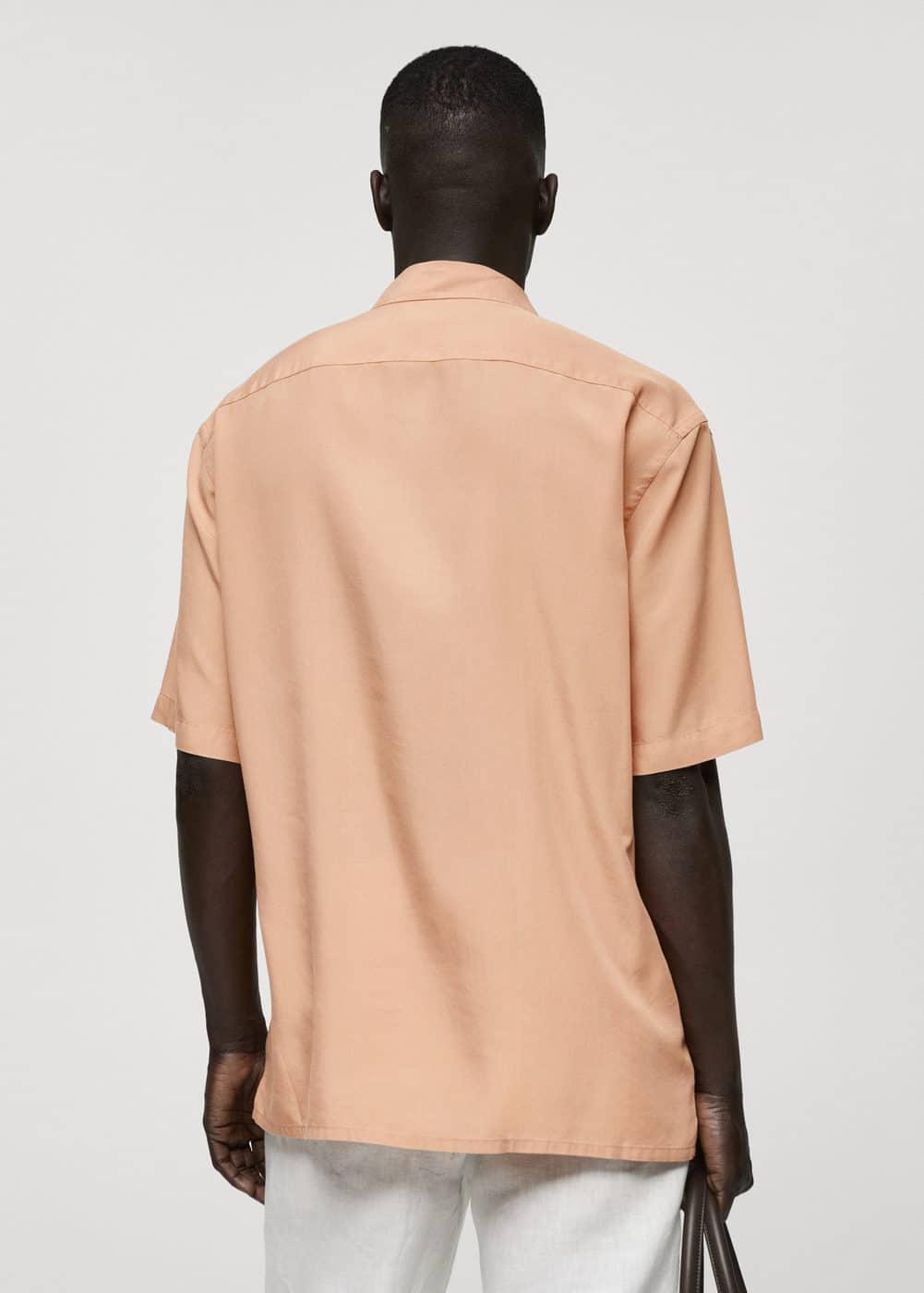 Mango Mens Relaxed-Fit Shirt Product Image