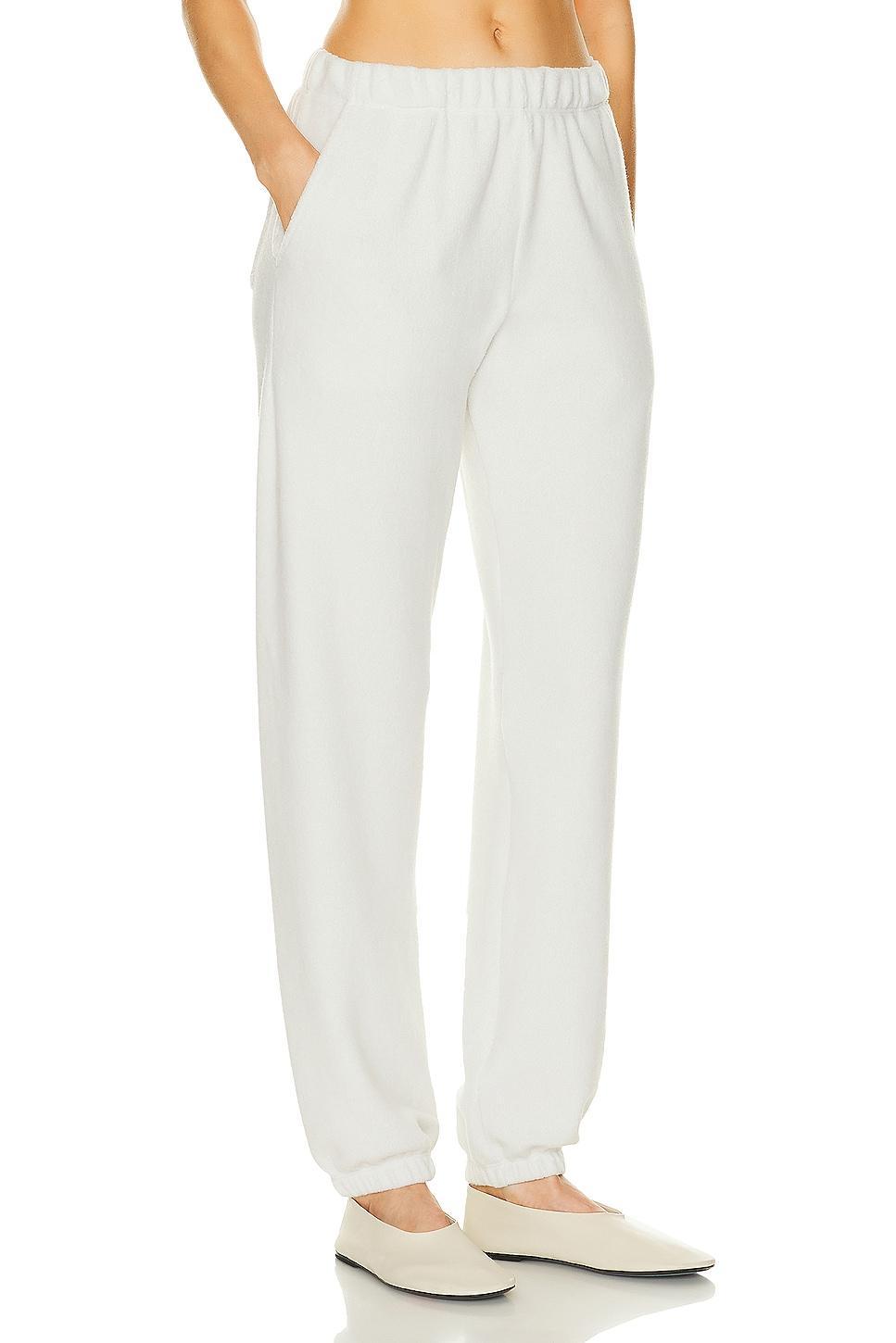 LESET Teddy Jogger Pant Light Grey. (also in ). product image