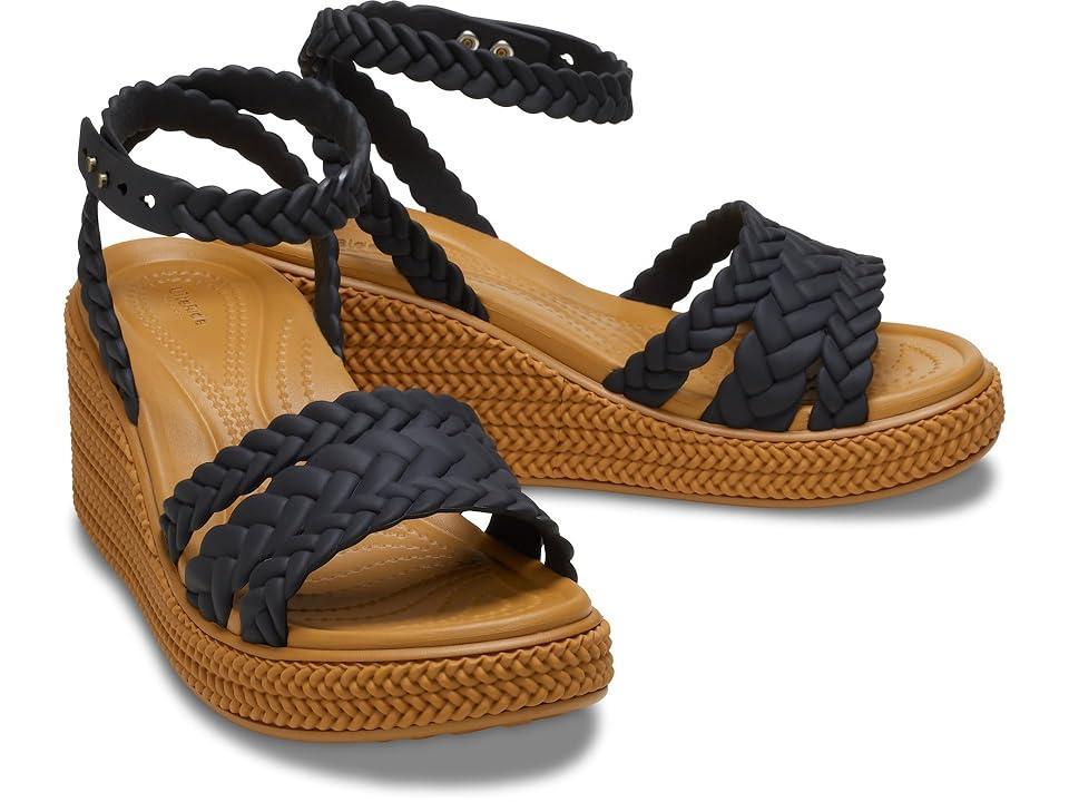 Crocs Brooklyn Ankle Strap Wedge Platform Sandals Women's Sandals Product Image