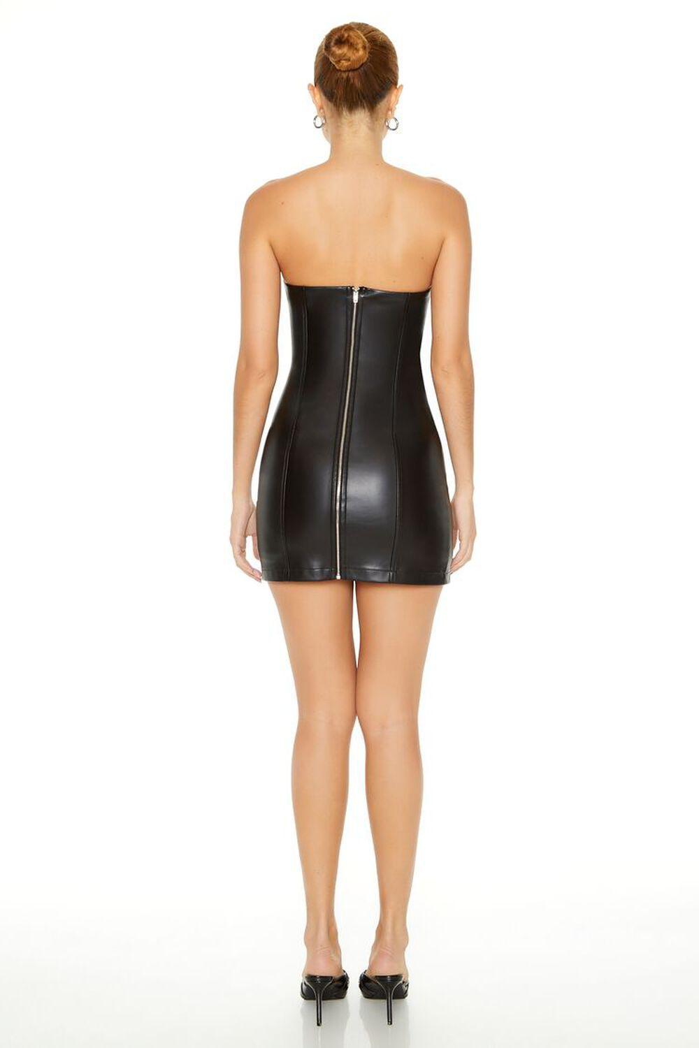 Faux Leather Mini Tube Dress | Forever 21 Product Image