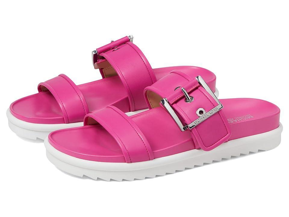 MICHAEL Michael Kors Colby Slide (Cerise) Women's Sandals Product Image