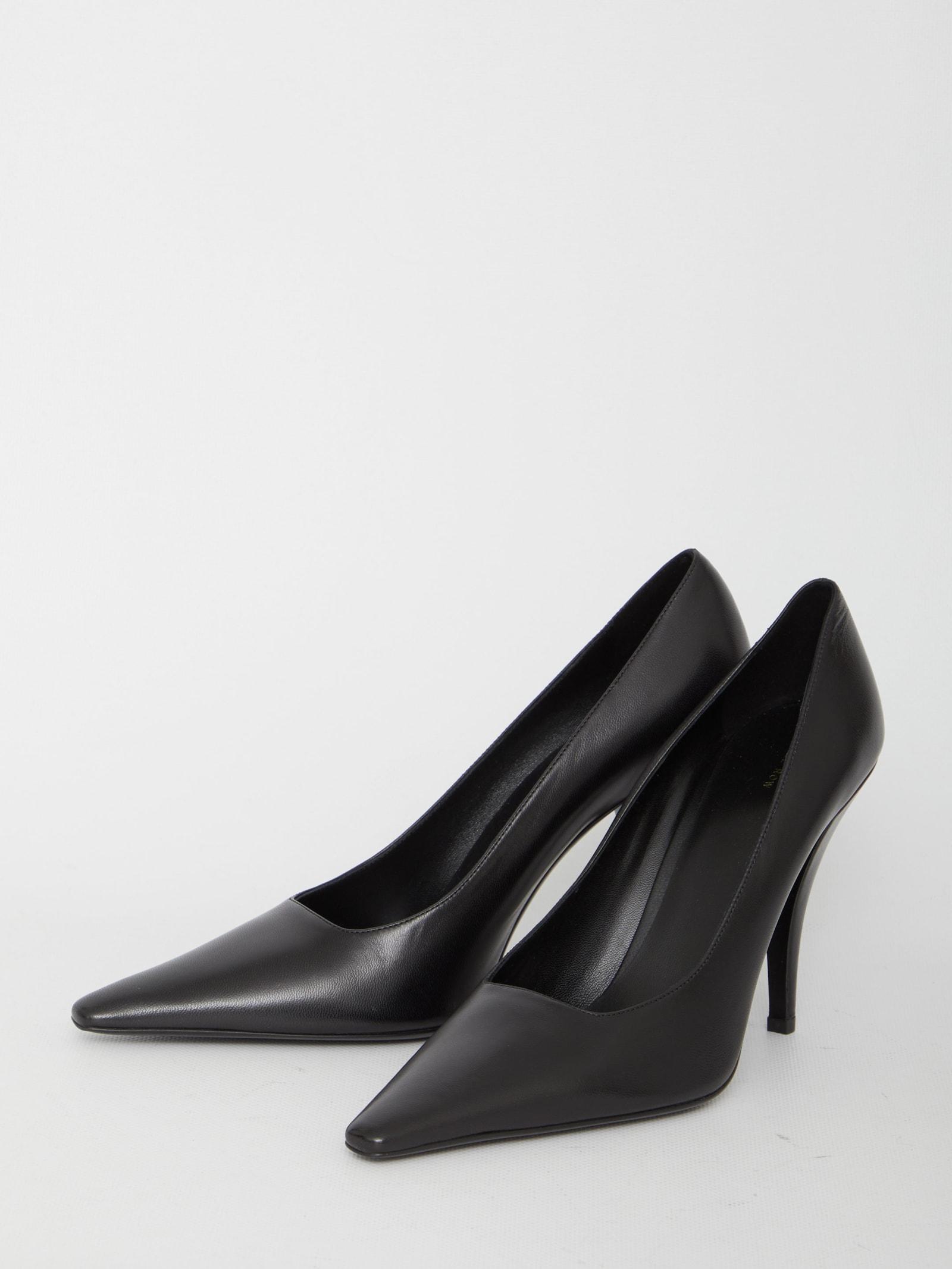 Lana Leather Pumps In Black Product Image