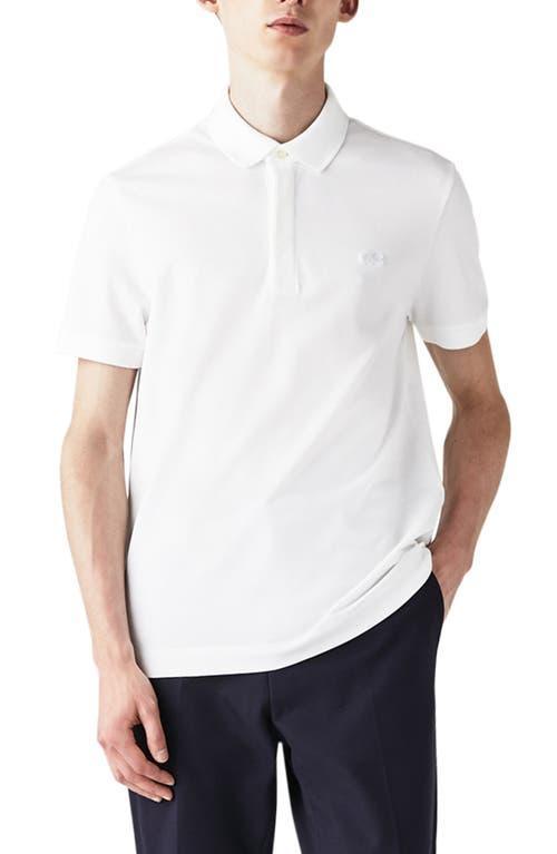 Lacoste Short Sleeve Solid Stretch Pique Regular Men's Short Sleeve Pullover Product Image