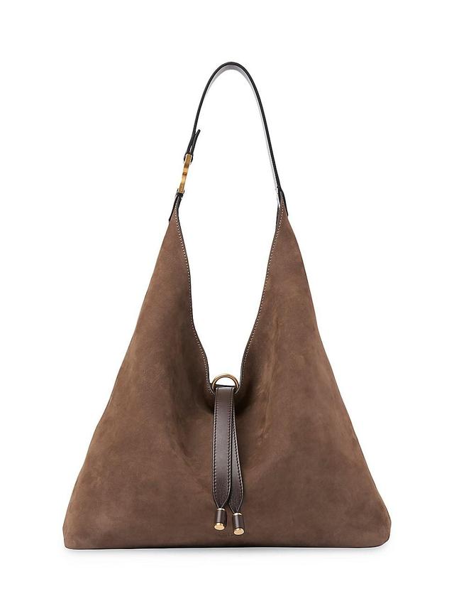 Womens Marcie Nubuck Leather Hobo Bag Product Image