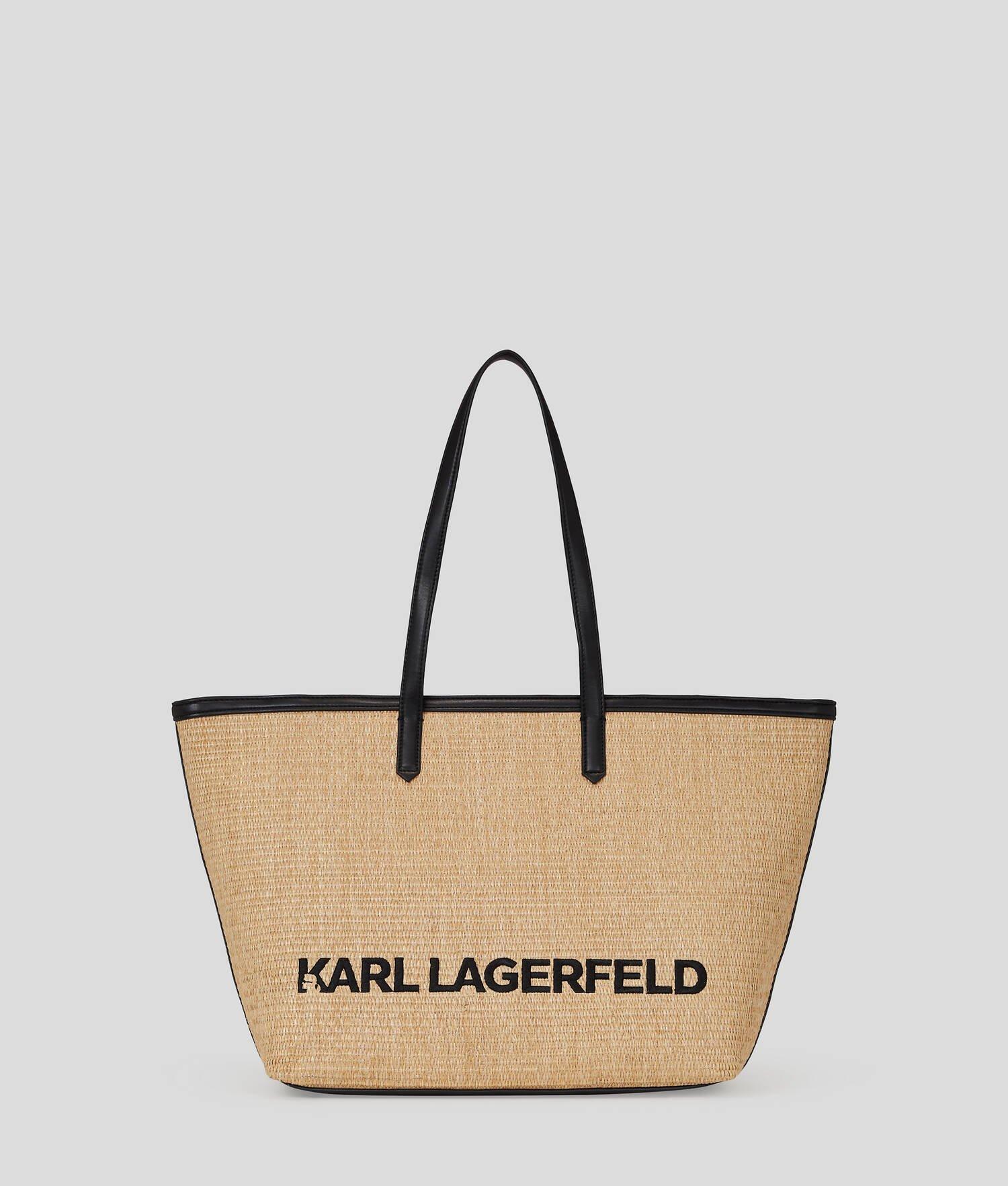 K/ESSENTIAL RAFFIA TOTE BAG Product Image