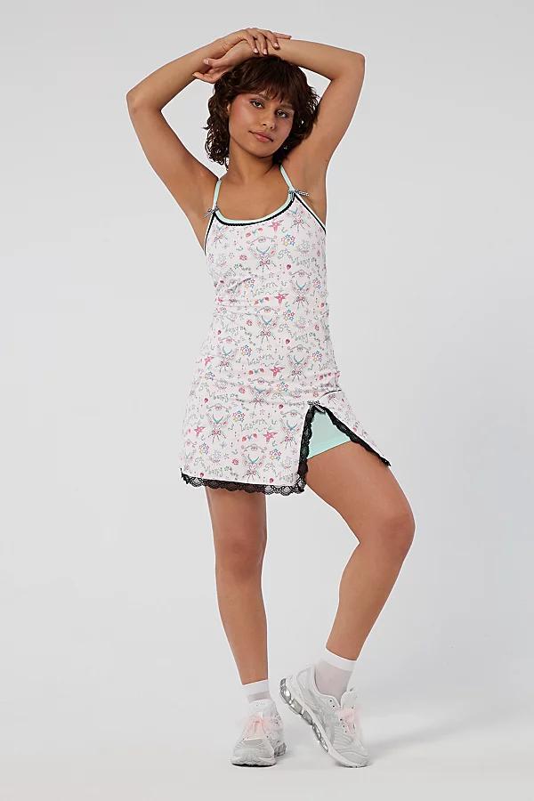 Strawberry Western Mimi Exercise Slip Dress Womens at Urban Outfitters Product Image