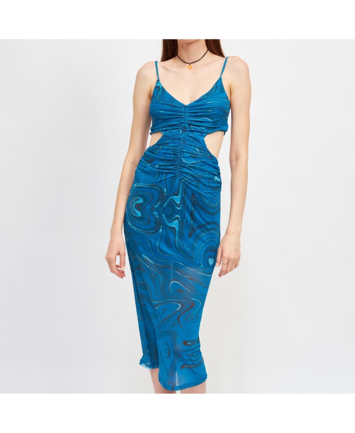 Emory Park Womens Zuri Mesh Maxi Dress Product Image