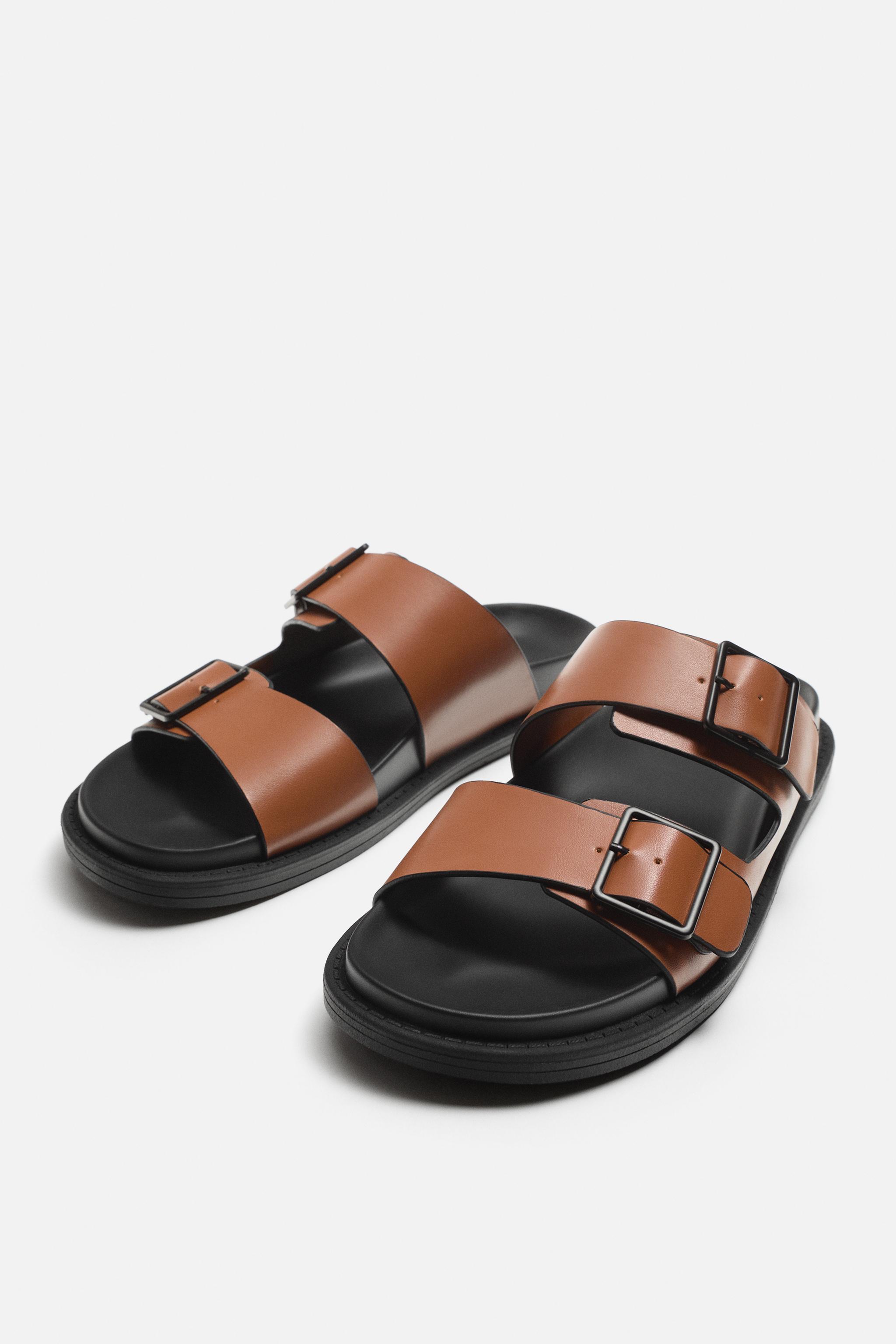 DOUBLE STRAP SANDALS Product Image