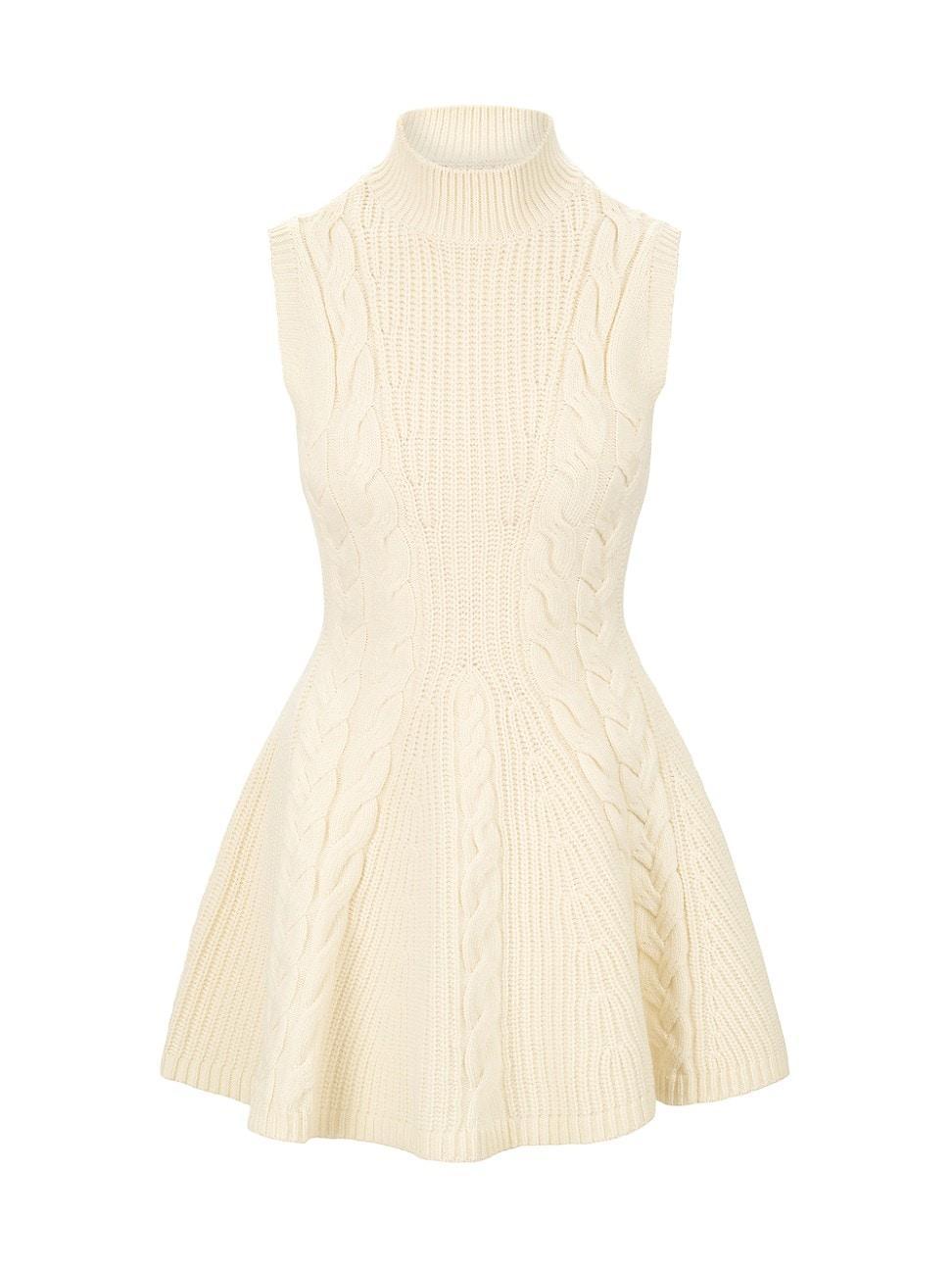 Womens Charade Cable-Knit Minidress Product Image