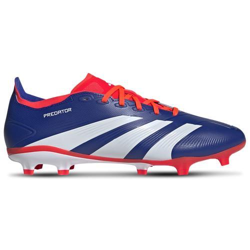 adidas Mens Predator League L FG - Soccer Shoes Lucid Blue/White/Solar Red Product Image