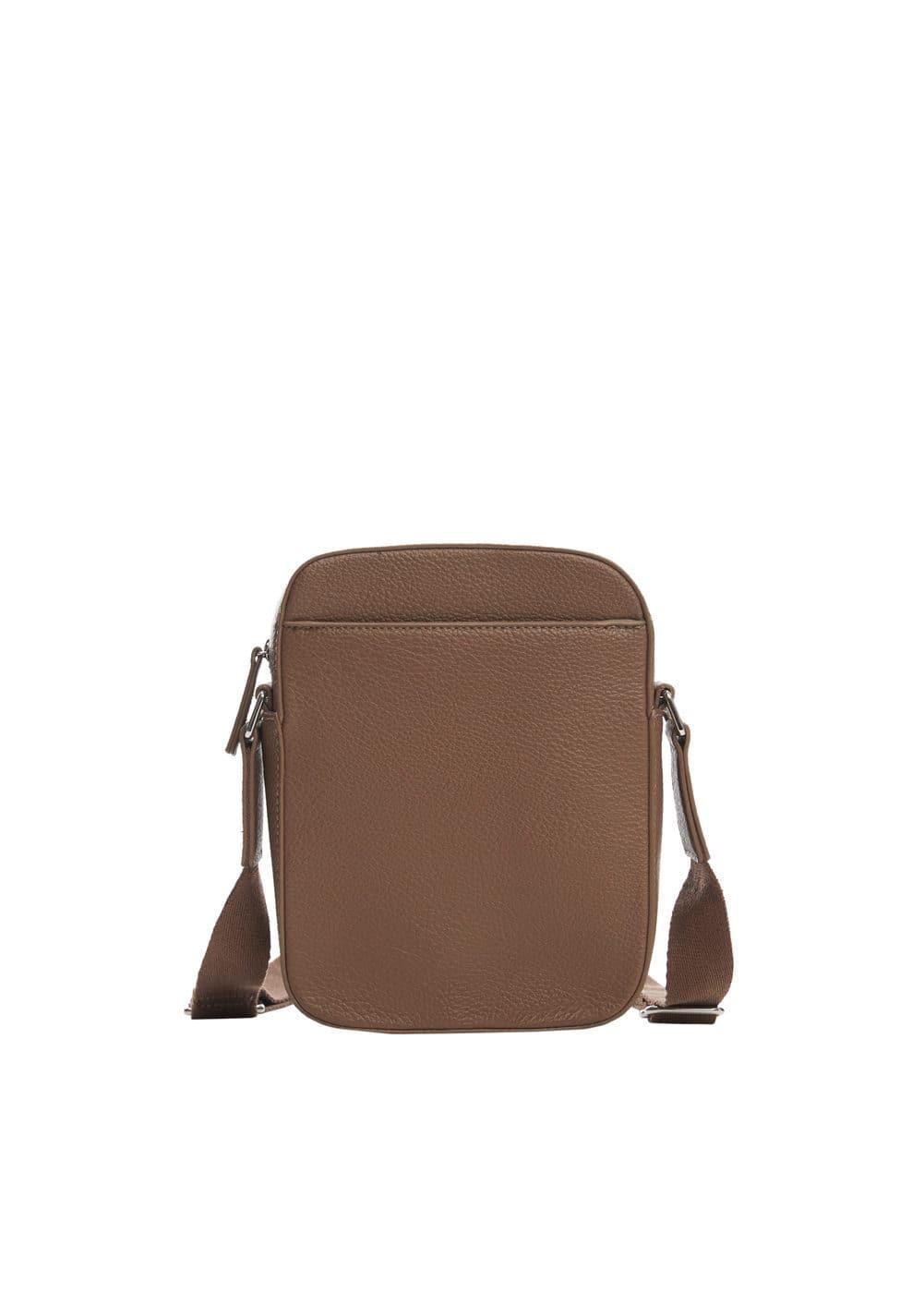 MANGO MAN - Leather-effect shoulder bag - One size - Men Product Image