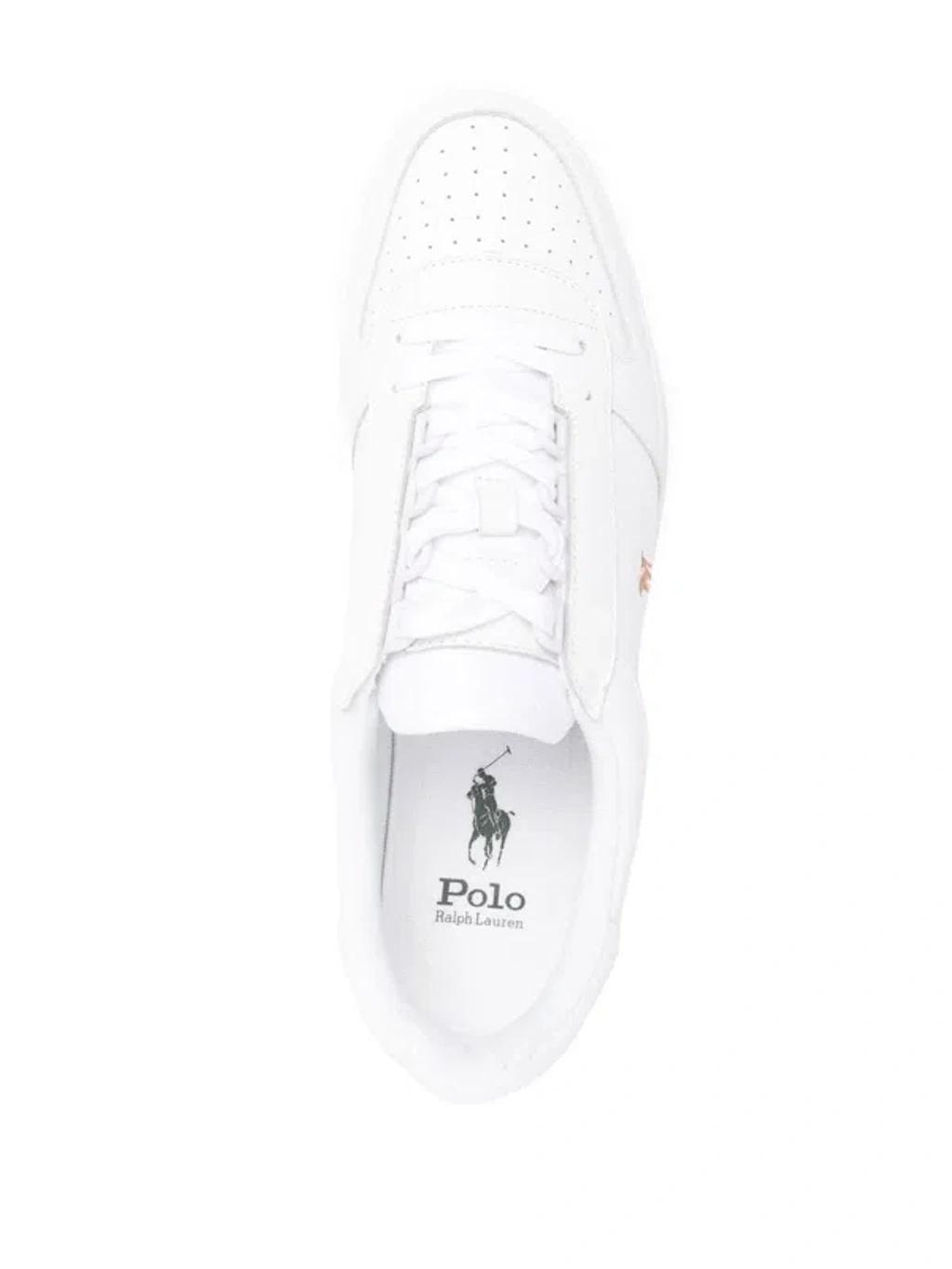 Polo Crt Pp Sneakers Low Top Lace In White Product Image