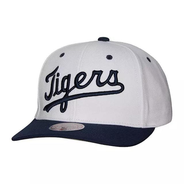 Mens Mitchell & Ness Detroit Tigers Cooperstown Collection Pro Crown Snapback Hat Product Image