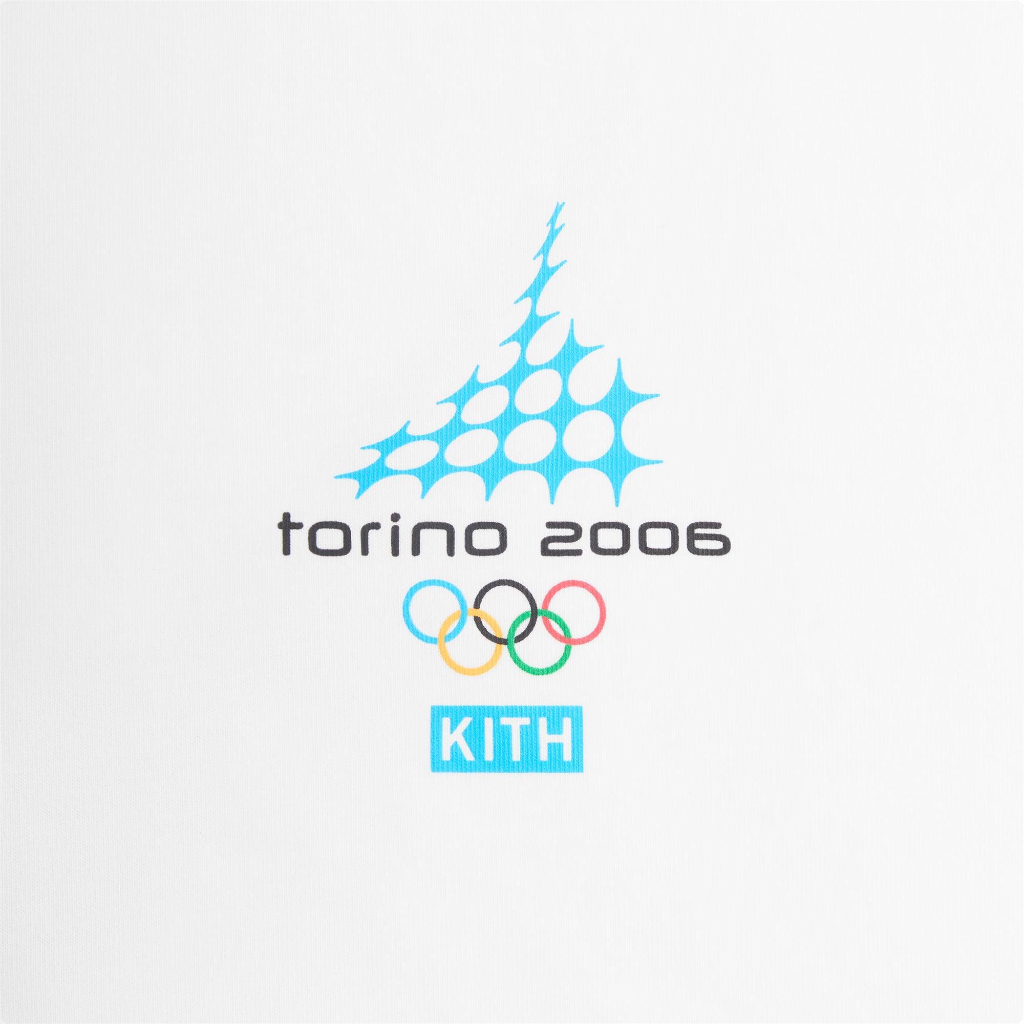 Kith for Olympics Heritage Torino 2006 Vintage Tee - White Male Product Image