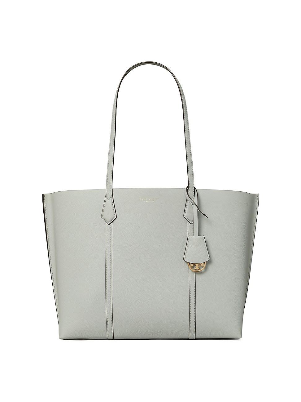 Womens Perry Leather Tote Product Image