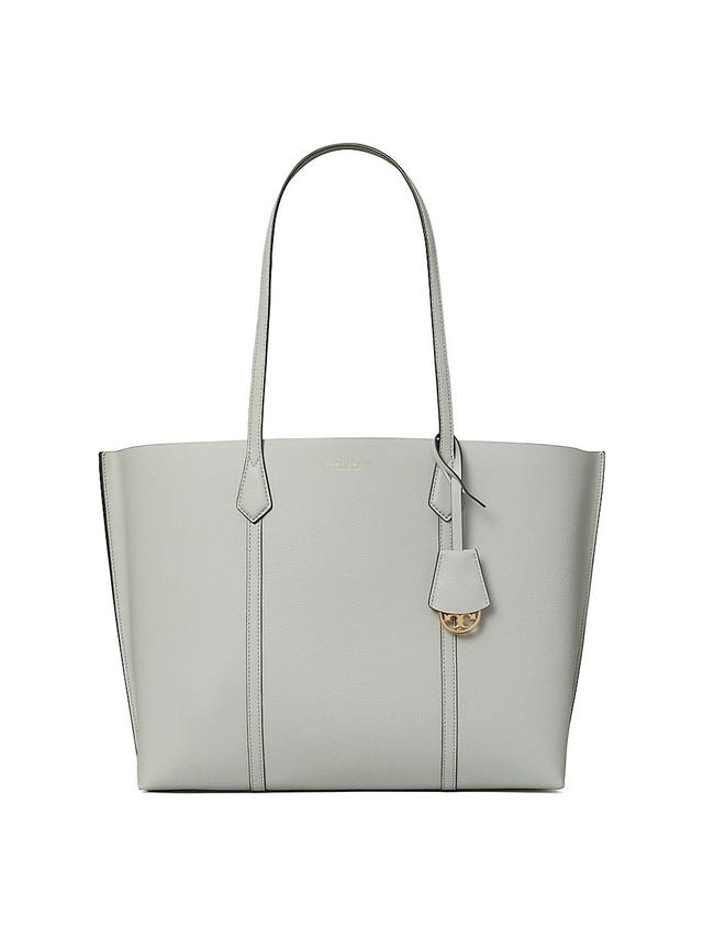 Womens Perry Leather Tote Product Image