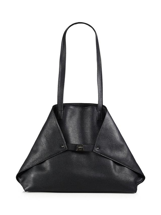 Womens Ai Medium Leather Tote Product Image