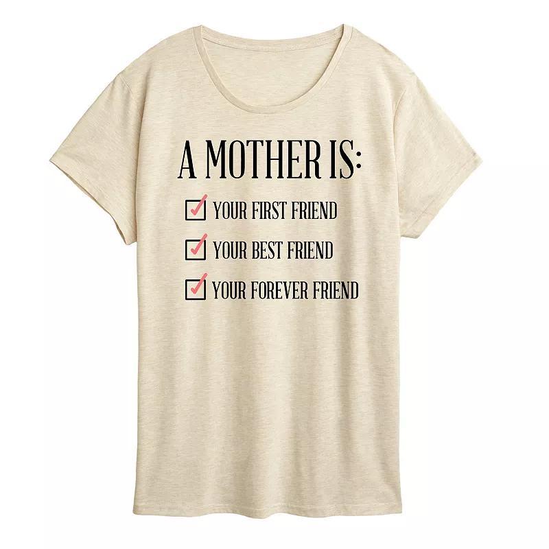 Womens A Mother Is Graphic Tee Product Image