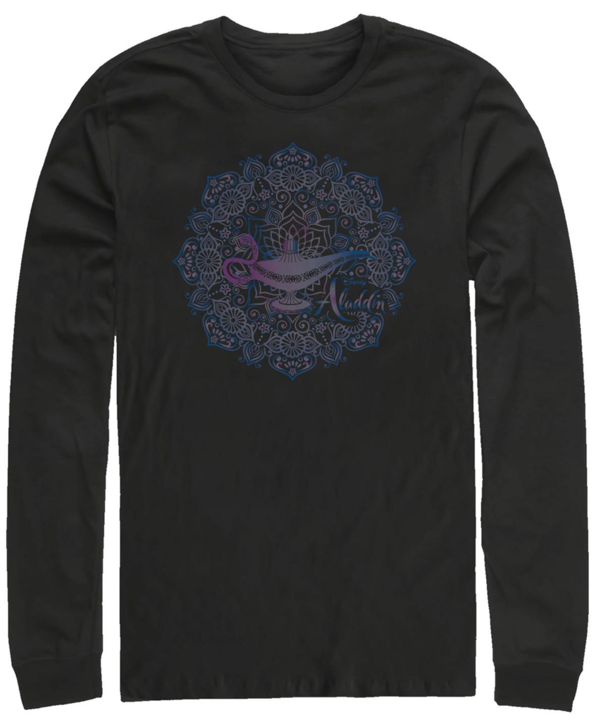 Disney Mens Aladdin Lamp Mandala, Long Sleeve T-Shirt Product Image