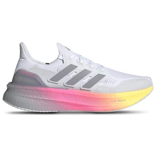 adidas Mens Ultraboost 5 - Running Shoes Lucid Pink/Glory Grey/White Product Image