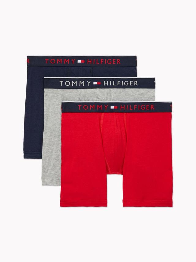 Tommy Hilfiger Men's Essential Luxe Stretch Boxer Brief 3-Pack Product Image