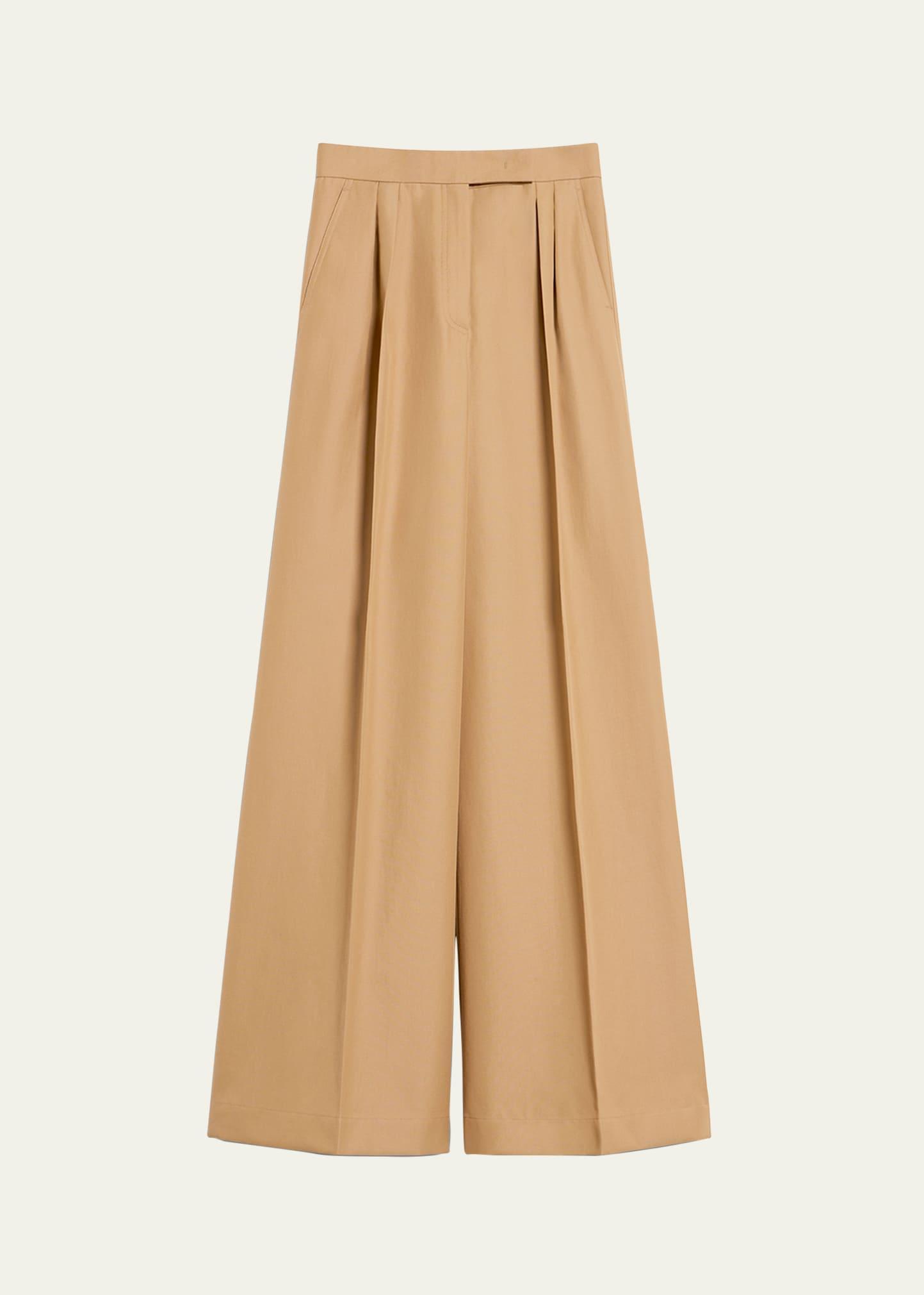 Corte Wide-Leg Pleated Trousers product image