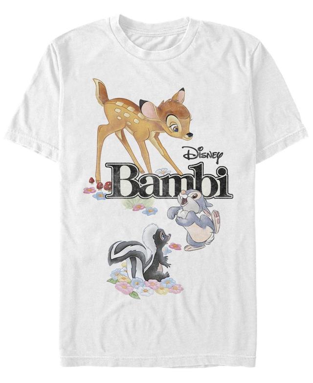 Mens Bambi Bambi Friends Short Sleeve T-shirt Product Image