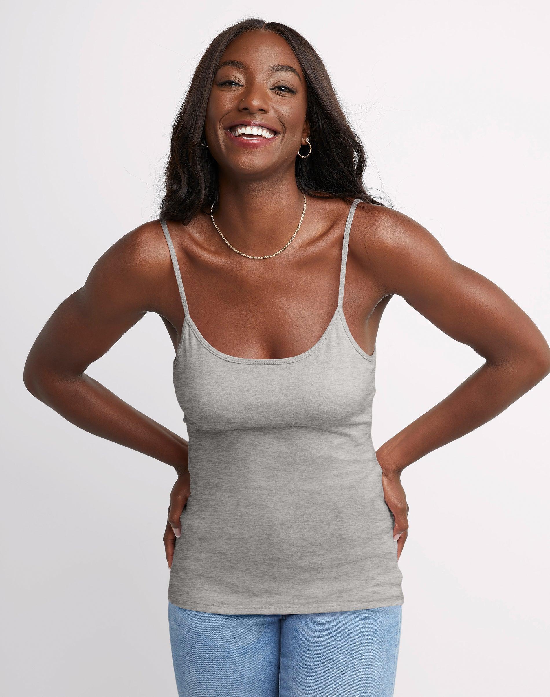 Womens Hanes Stretch Cotton Camisole Product Image