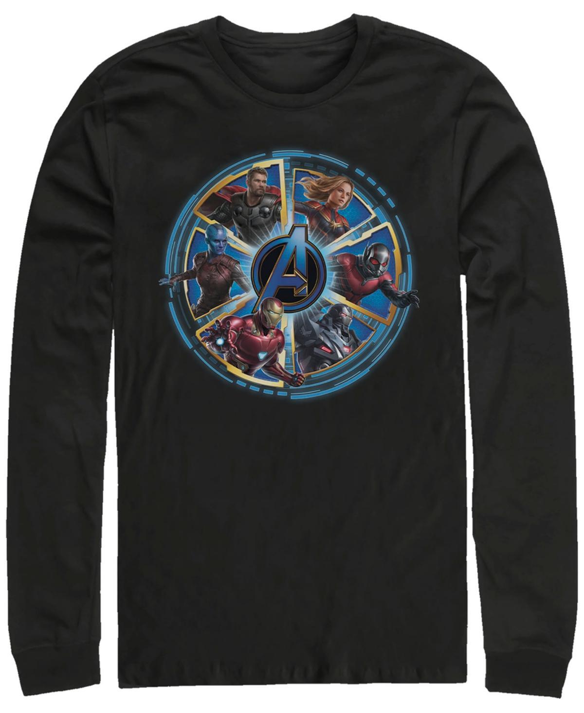 Mens Avengers Endgame Logo Circle Tee Black Product Image