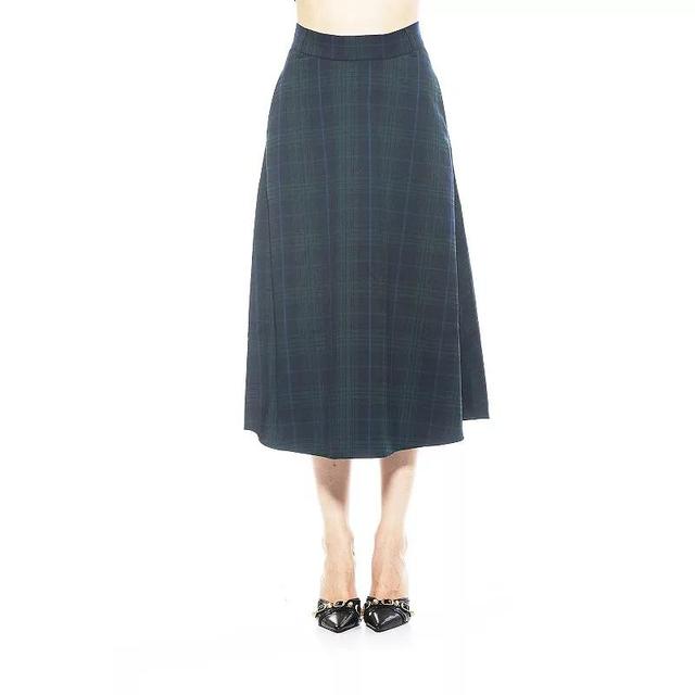 Womens ALEXIA ADMOR Twill Maxi Skirt Product Image