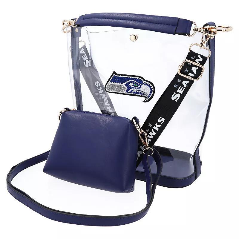 Cuce Seattle Seahawks RhinestoneClear Purse Product Image