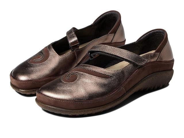 Naot Matai (Radiant Copper Leather/Coffee Bean Nubuck) Women's Maryjane Shoes Product Image