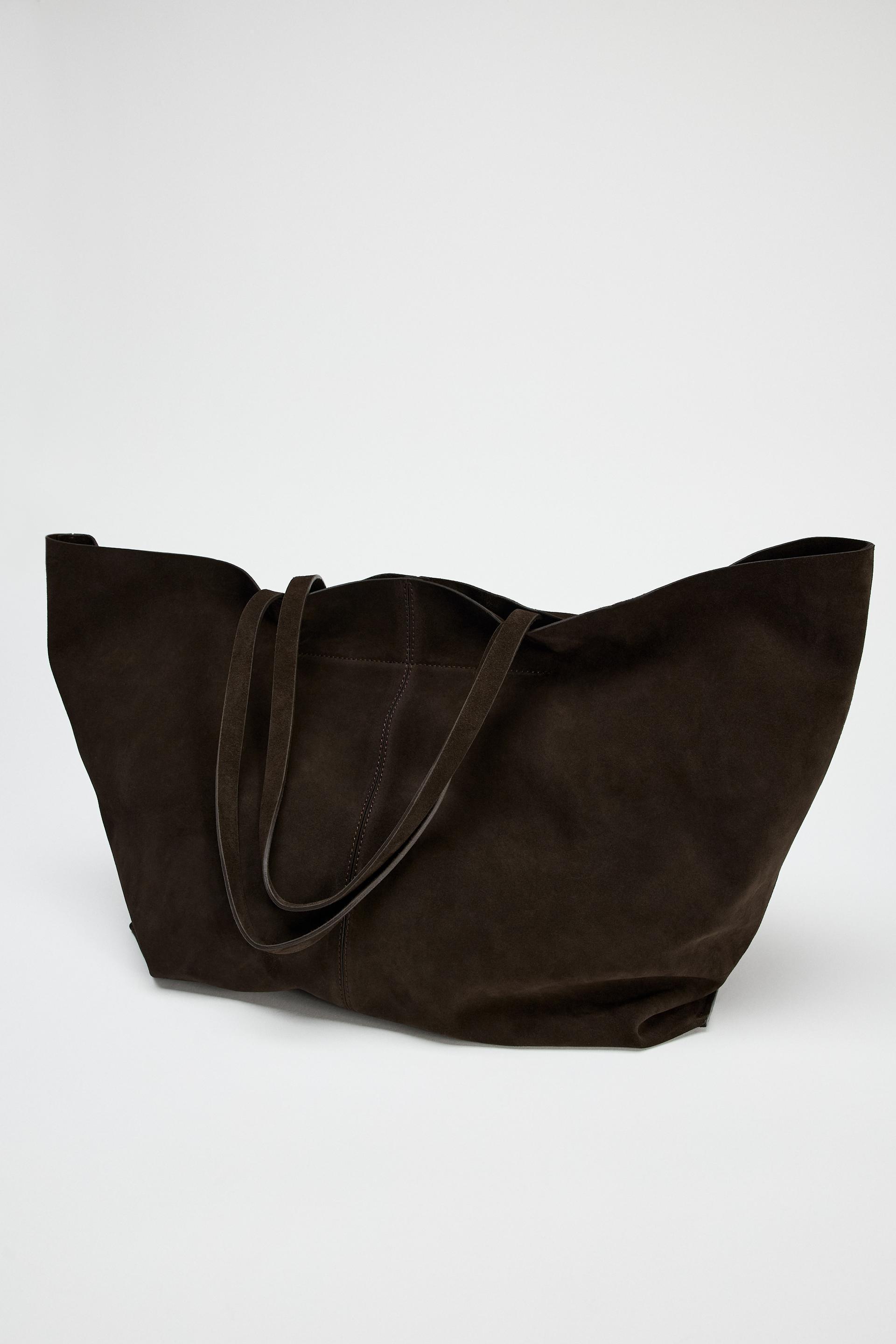 SUEDE MAXI TOTE Product Image