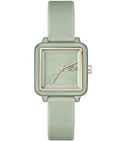 Lacoste Womens 12.12 Flow Quartz Analog Sage Silicone Strap Watch Product Image