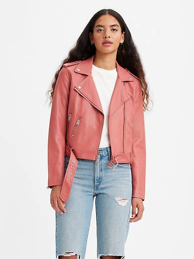 Levi's Faux Leather Moto Jacket - Women's Product Image