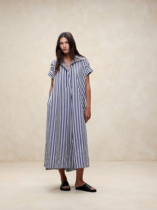 Cruz Poplin Maxi Dress Product Image