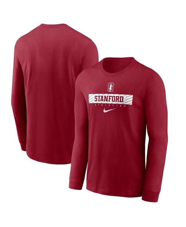 Mens Nike Cardinal Stanford Cardinal 2024 Sideline Legend Performance Long Sleeve T-Shirt Product Image