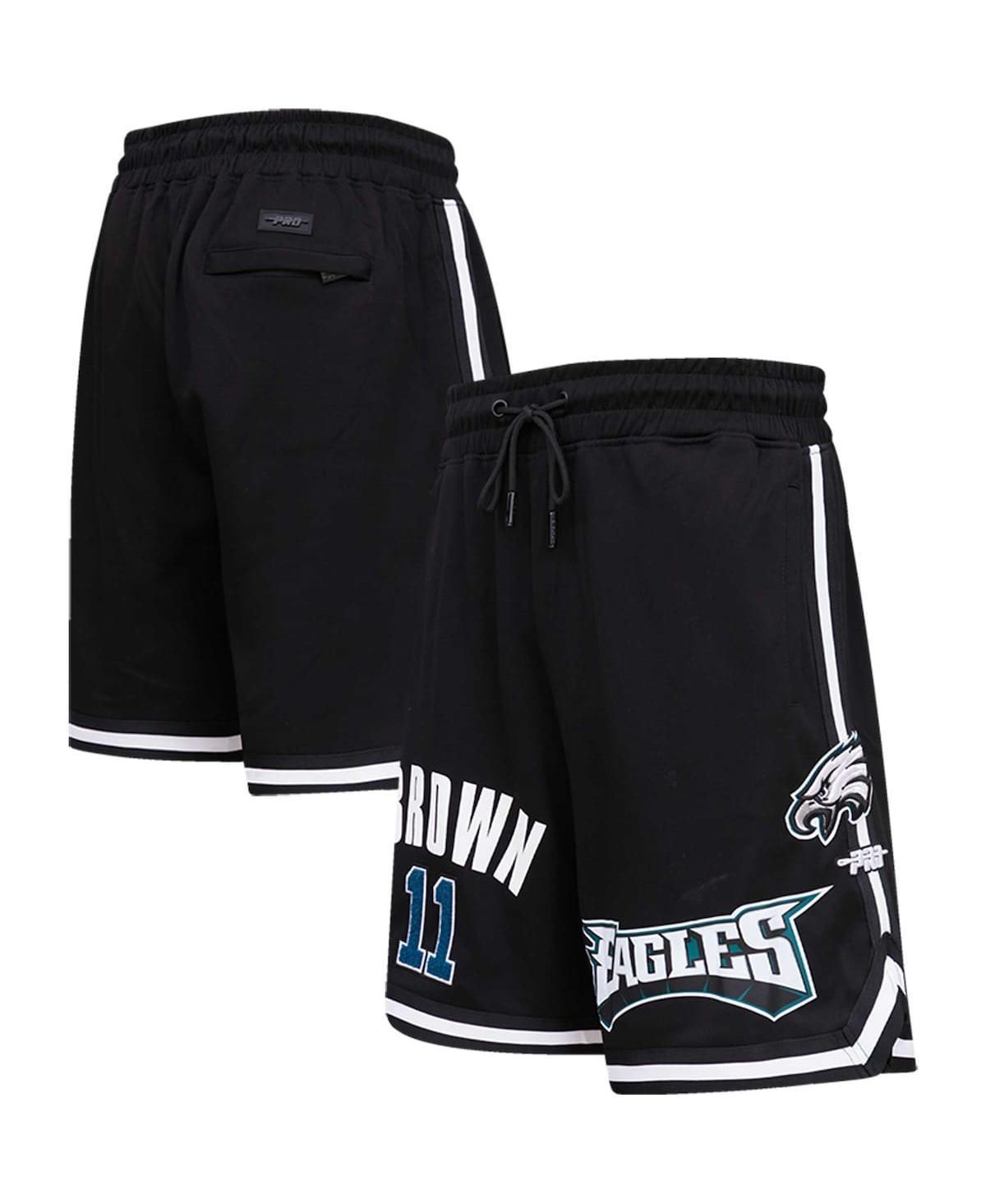 Mens Pro Standard A.j. Brown Black Philadelphia Eagles Player Name and Number Shorts Product Image