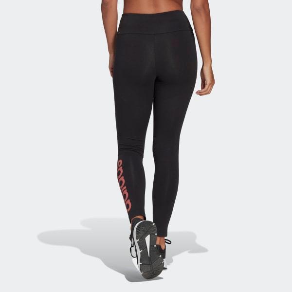 ESSENTIALS HIGH-WAISTED LOGO LEGGINGS Product Image