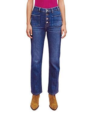 Womens Denim Jeans With Pockets Product Image