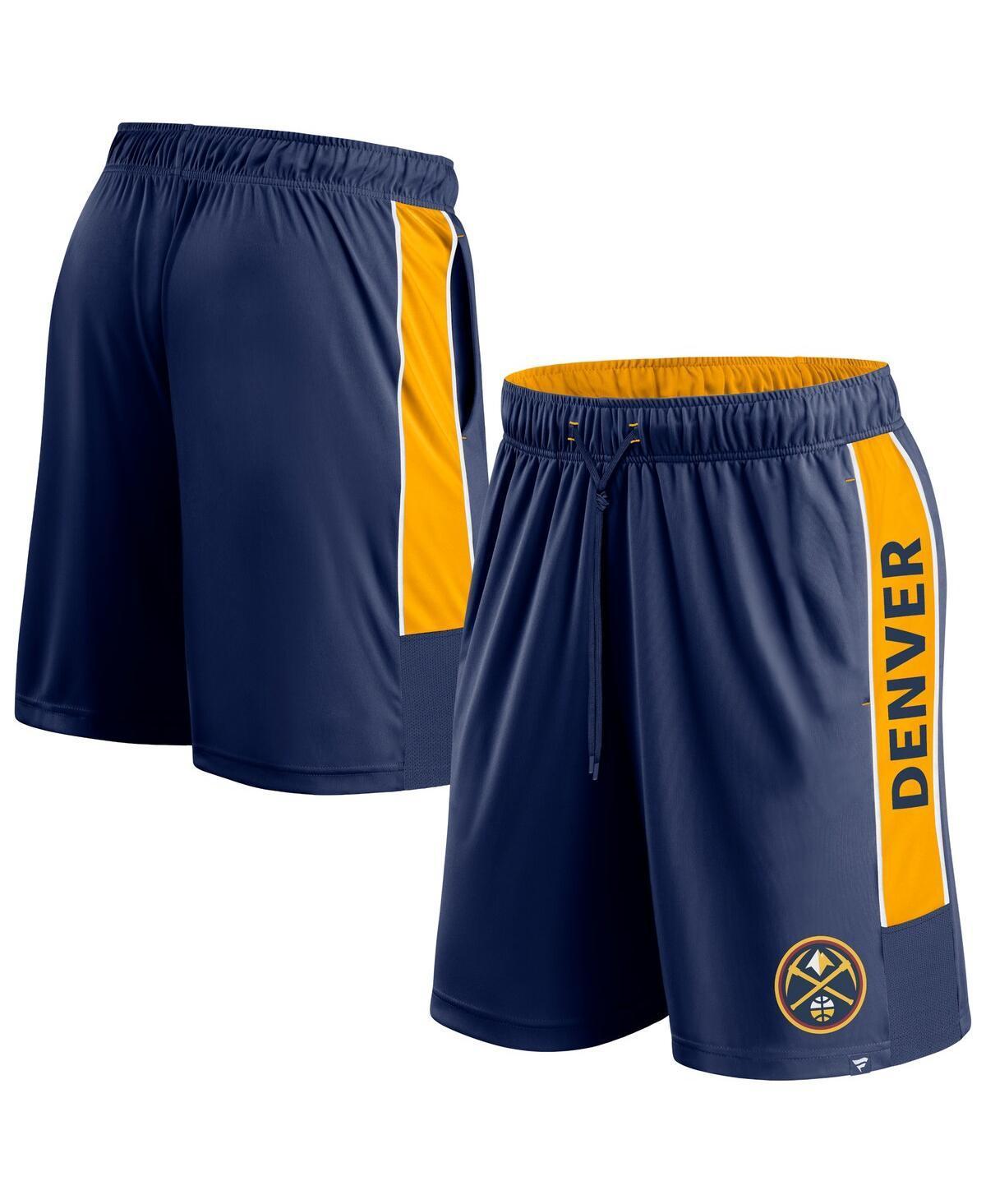 Mens Fanatics Navy Denver Nuggets Game Winner Defender Shorts Product Image