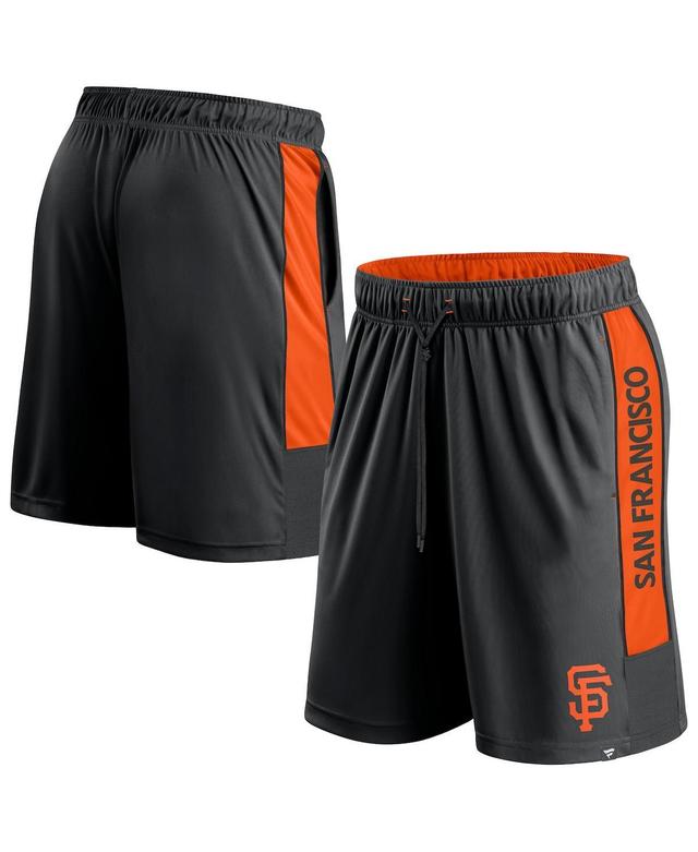 Fanatics Mens San Francisco Giants Win the Match Defender Shorts - Black Product Image