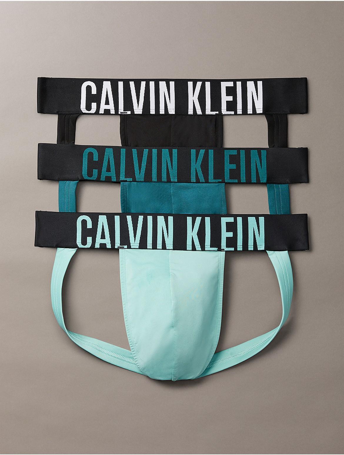 Calvin Klein Mens Intense Power Micro 3-Pack Jock Strap - Multi - S Product Image