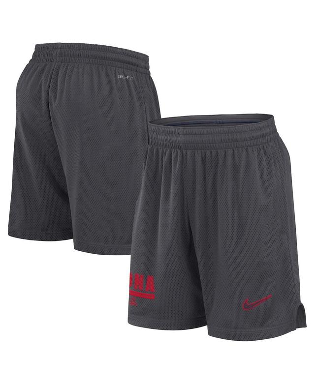 Nike Mens Anthracite Arizona Wildcats 2024 Sideline Mesh Shorts - Anthracite Product Image