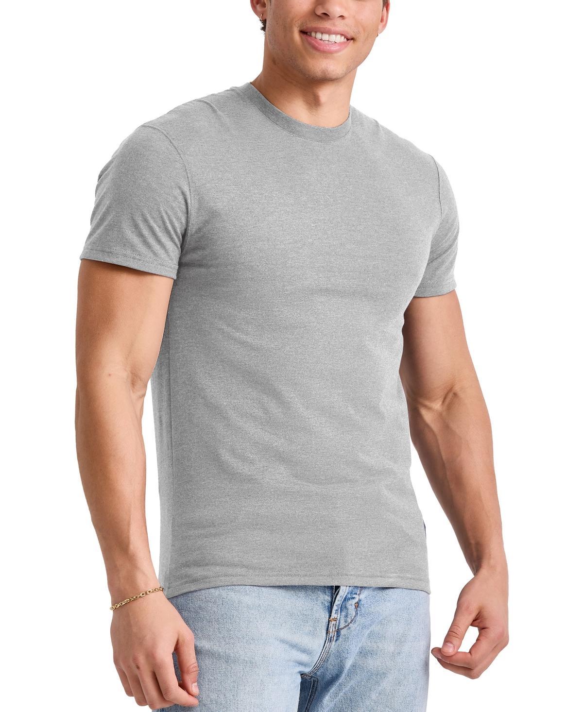 Mens Hanes Originals Cotton Short Sleeve T-shirt Product Image