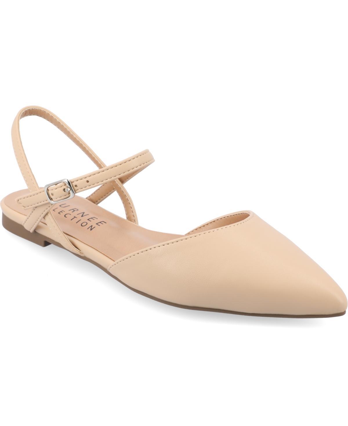 Journee Collection Womens Martine Pointed Toe Ballet Flats Product Image