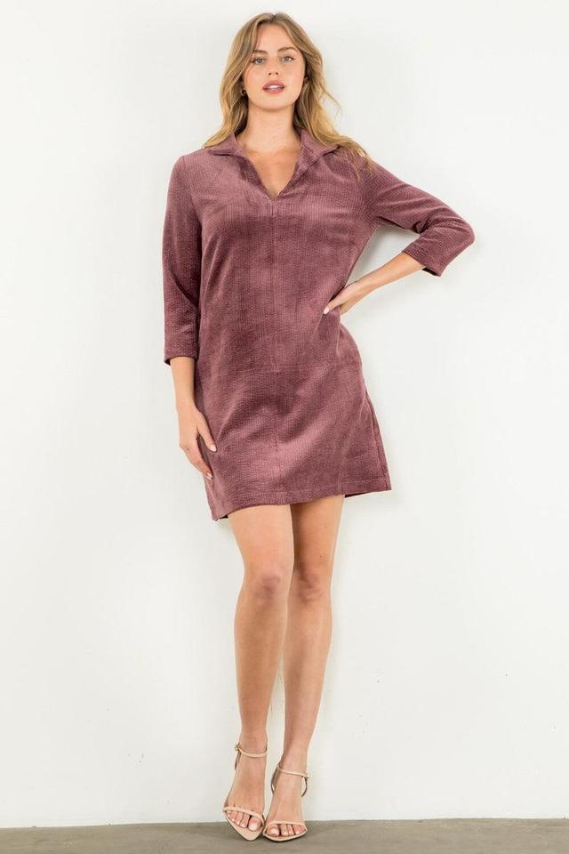 Corduroy Midi Dress Product Image