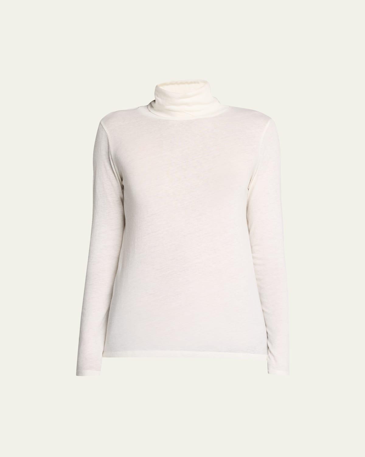 Womens Turtleneck Pullover Top Product Image